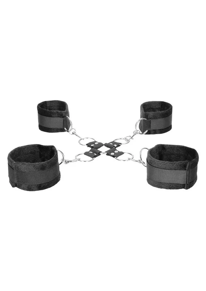 Ouch Couples Ouch Velcro Hogtie with Hand and Ankle Cuffs