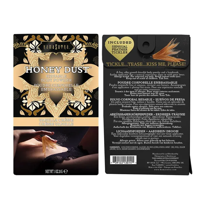 Dildos Honey Dust Vanilla Creme 1 Oz Kama Sutra Dildos Honey Dust Vanilla Creme 1 Oz Kama Sutra