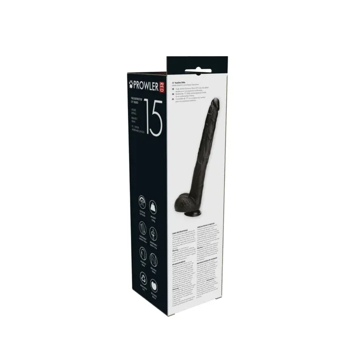 Anal Prowler Red The Destroyer 15 Inch Black Dildo Anal Prowler Red The Destroyer 15 Inch Black Dildo