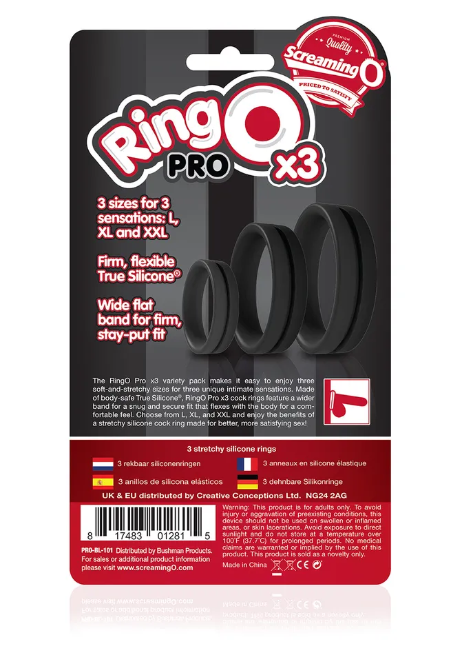 Anal Screaming O Ringo Pro X3 Black