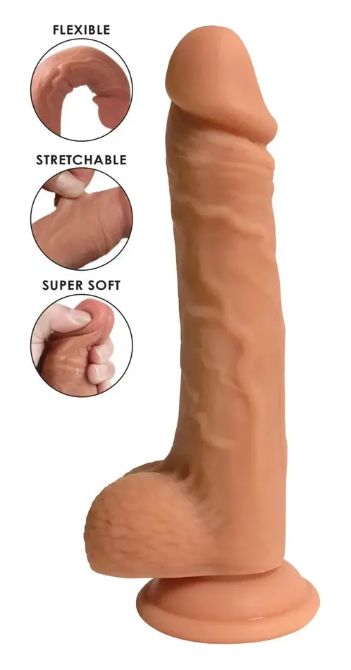 Easy Riders Dual Density Silicone Realistic Dildo 9 Inch Easy Riders Female Sex Toys Easy Riders Dual Density Silicone Realistic Dildo 9 Inch Easy Riders Female Sex Toys