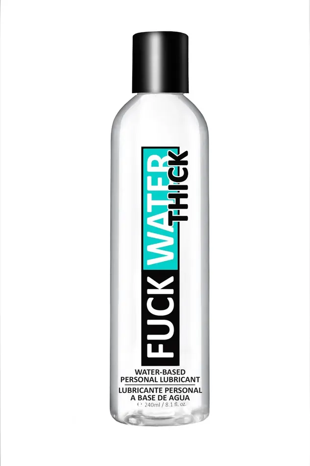 Fuck Water Anal Fuck Water Thick 8oz Clear Water Based Lubricant