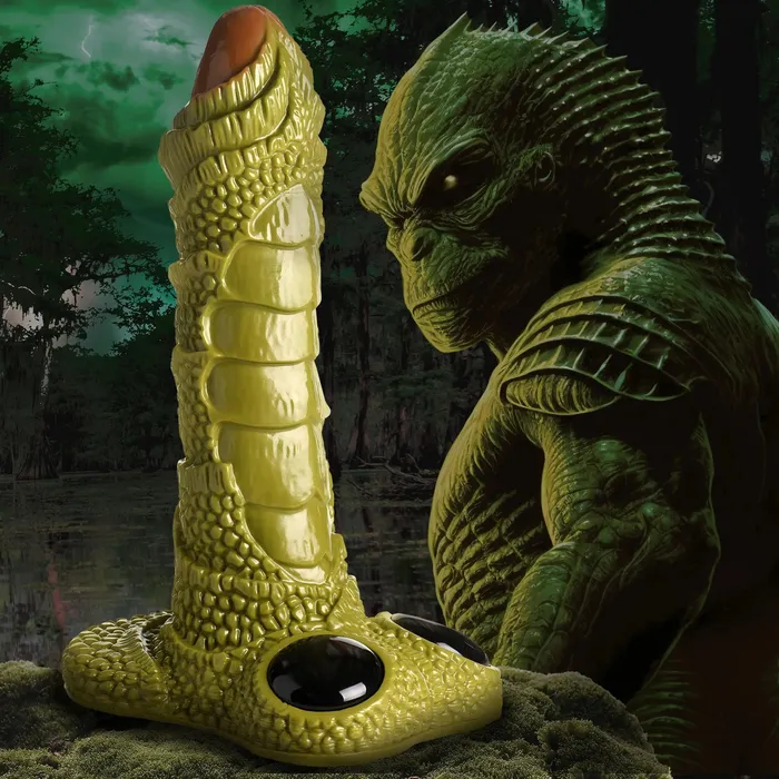 Scaly Swamp Monster 3 Foot Giant Dildo Creature Cocks Dildos