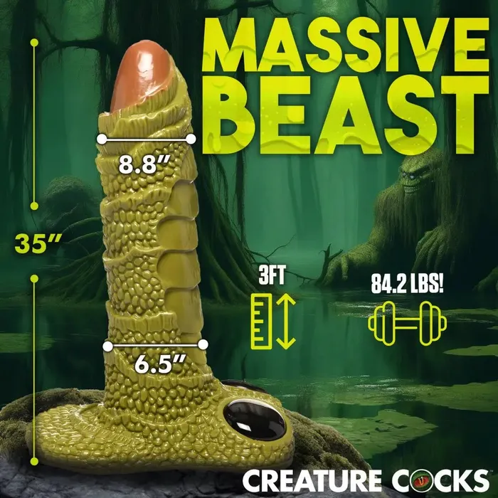 Scaly Swamp Monster 3 Foot Giant Dildo Creature Cocks Dildos