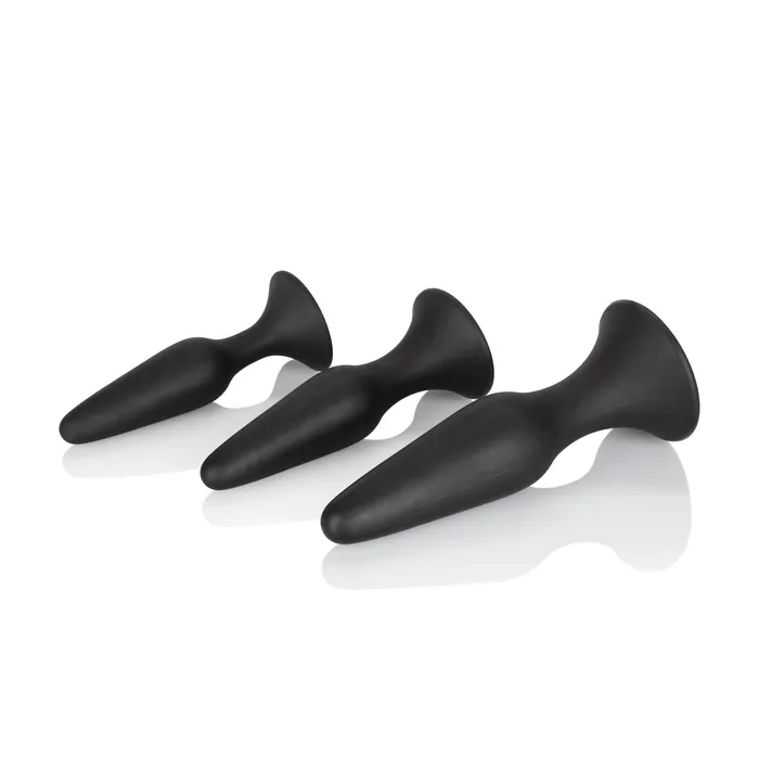 Anal Calexotics Fun Silicone Anal Trainer Kit for Playful Adventures