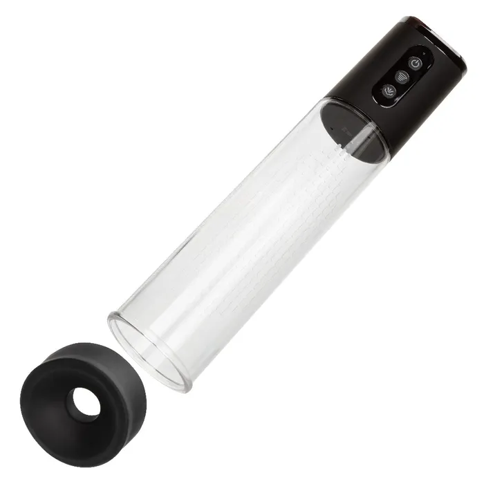 Anal CalExotics Peak Rechargeable Pump Blackclear Anal CalExotics Peak Rechargeable Pump Blackclear