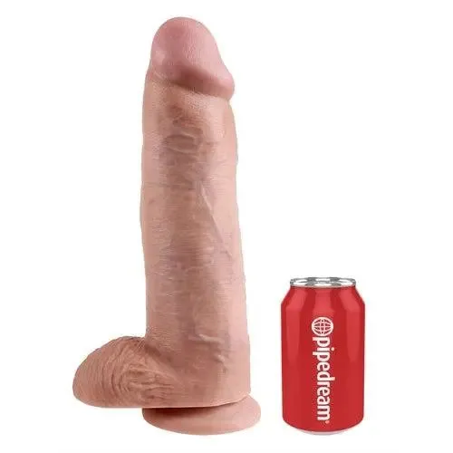 King Cock 12 Inch Cock With Balls Flesh Pipedream Dildos King Cock 12 Inch Cock With Balls Flesh Pipedream Dildos