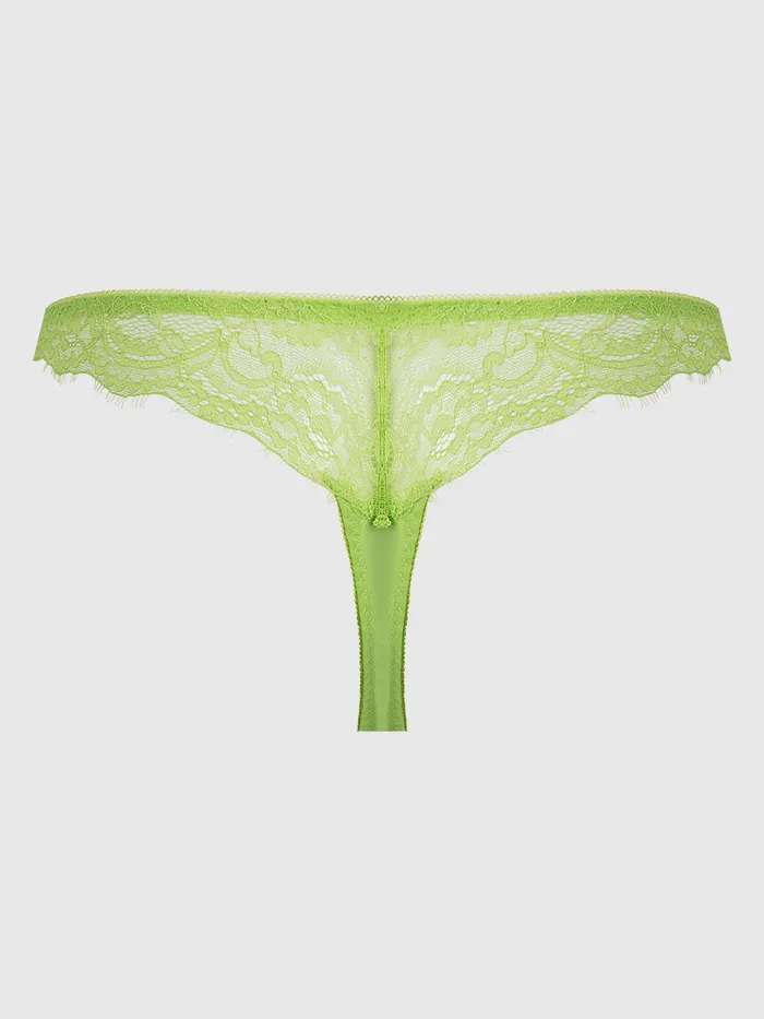 Fredericks Of Hollywood Vibrators Kellie Lace And Mesh Window Tanga