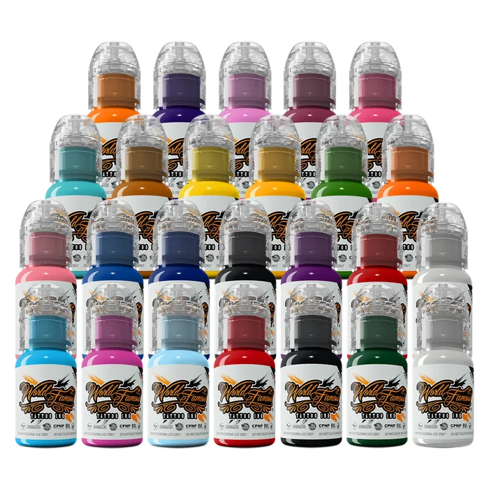 Anal World Famous World Famous 25 color bottle set 1oz