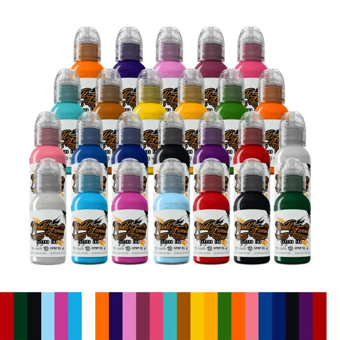 Anal World Famous World Famous 25 color bottle set 1oz