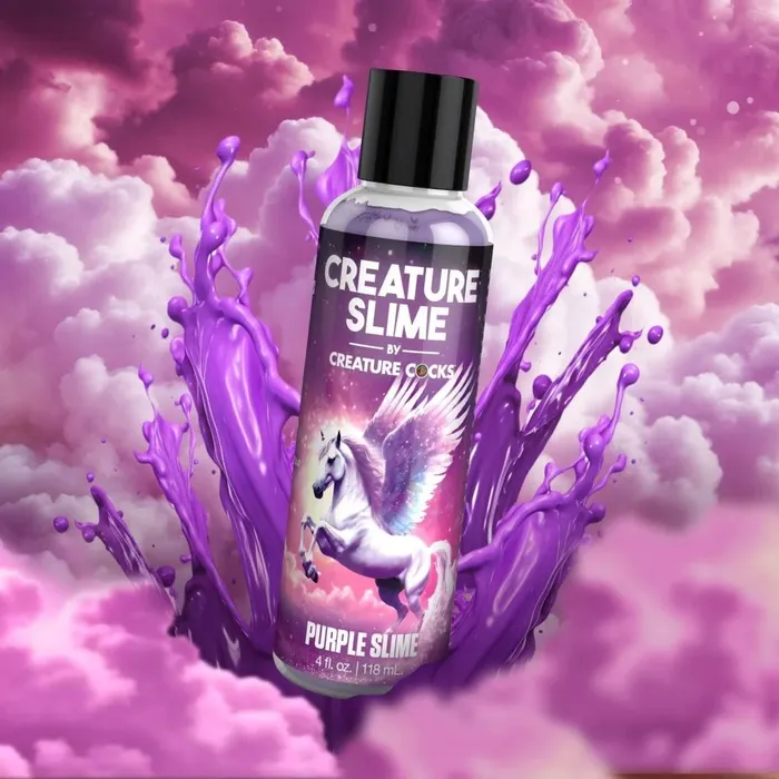 Creature Slime Purple WaterBased Lubricant XR Brand Vibrators