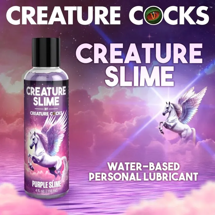 Creature Slime Purple WaterBased Lubricant XR Brand Vibrators