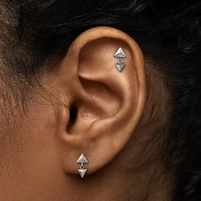 Female Sex Toys Painful Pleasures Tilum Simplicity Dangling Stud Titanium Threadless End Price Per 1