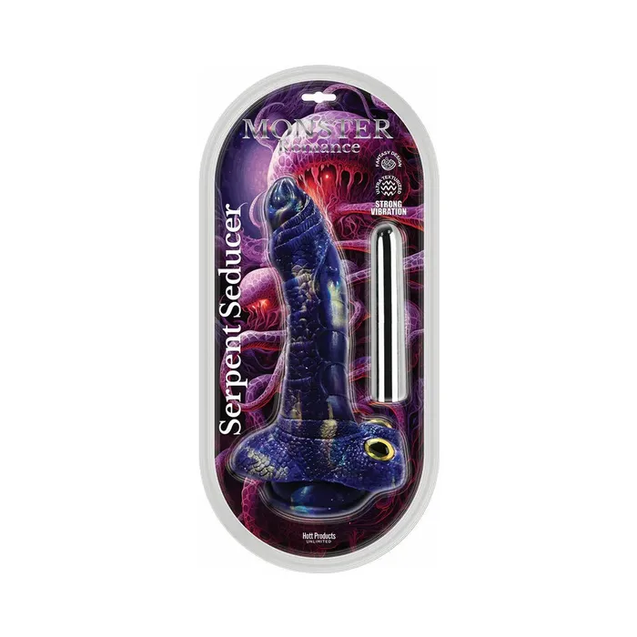 Hott Products Unlimited Female Sex Toys Monster Romance Serpent Seducer with Vibrating Bullet Silicone Dildo 75 inch Hott Products Unlimited Female Sex Toys Monster Romance Serpent Seducer with Vibrating Bullet Silicone Dildo 75 inch