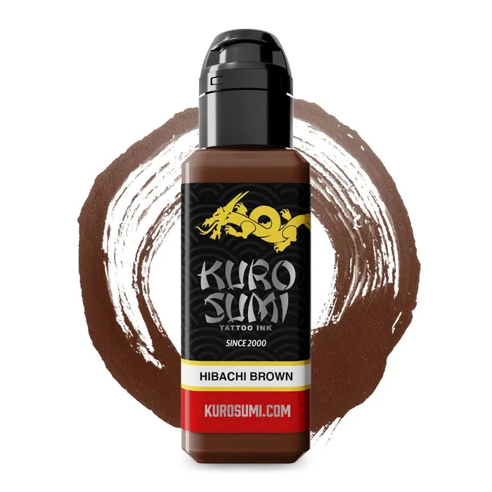 Kuro Sumi Male Sex Toys Hibachi Brown Kuro Sumi Tattoo Ink Pick Size