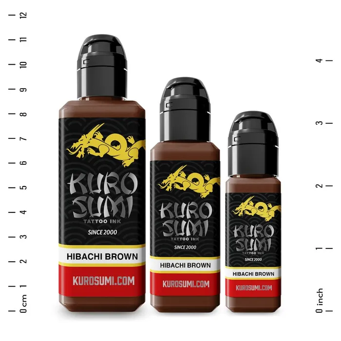 Kuro Sumi Male Sex Toys Hibachi Brown Kuro Sumi Tattoo Ink Pick Size