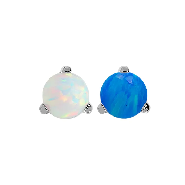 Male Sex Toys Tilum Tilum Titanium 18g16g Internal Pronged Opal Ball Price Per 1