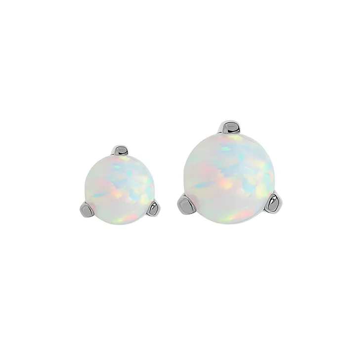 Male Sex Toys Tilum Tilum Titanium 18g16g Internal Pronged Opal Ball Price Per 1