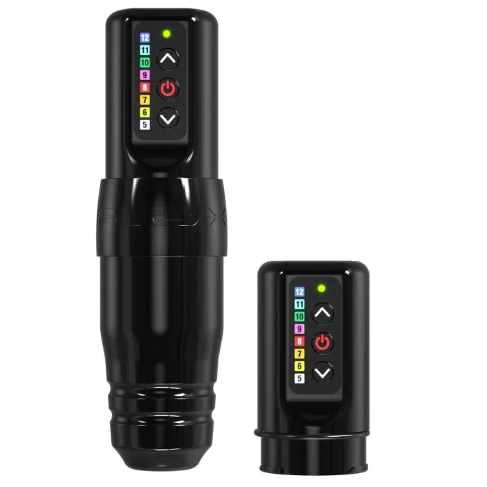 Microbeau Flux S Wireless Tattoo Machine with 2 PowerBolts Pick Color Microbeau Female Sex Toys