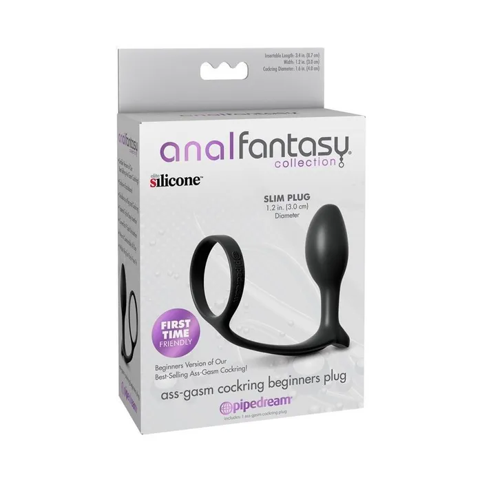 Pipedream Products Inc Male Sex Toys Anal Fantasy Collection AssGasm Cock Ring Beginners Plug