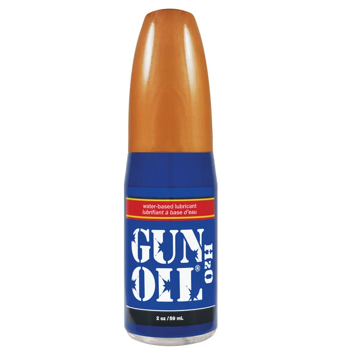 Sexual Health Wellbeing Gun Oil H2O Water Based Premium Lubricant 2 oz Gun Oil