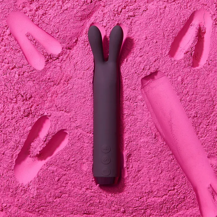 Vibrators Je Joue Je Joue Powerful Bullet with Flexible Rabbit Ears Purple