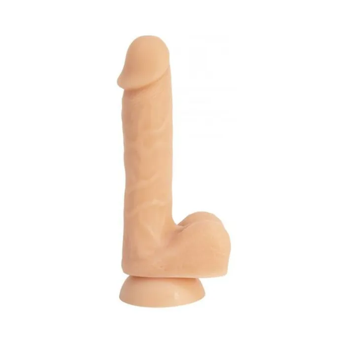Addiction David 8 inches Bendable Beige Silicone Dong Fairvillacom Dildos