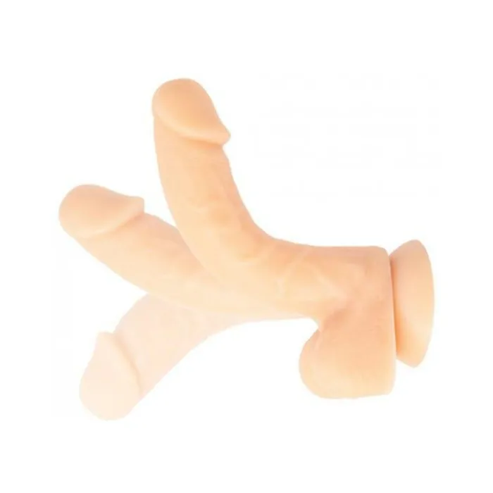 Addiction David 8 inches Bendable Beige Silicone Dong Fairvillacom Dildos