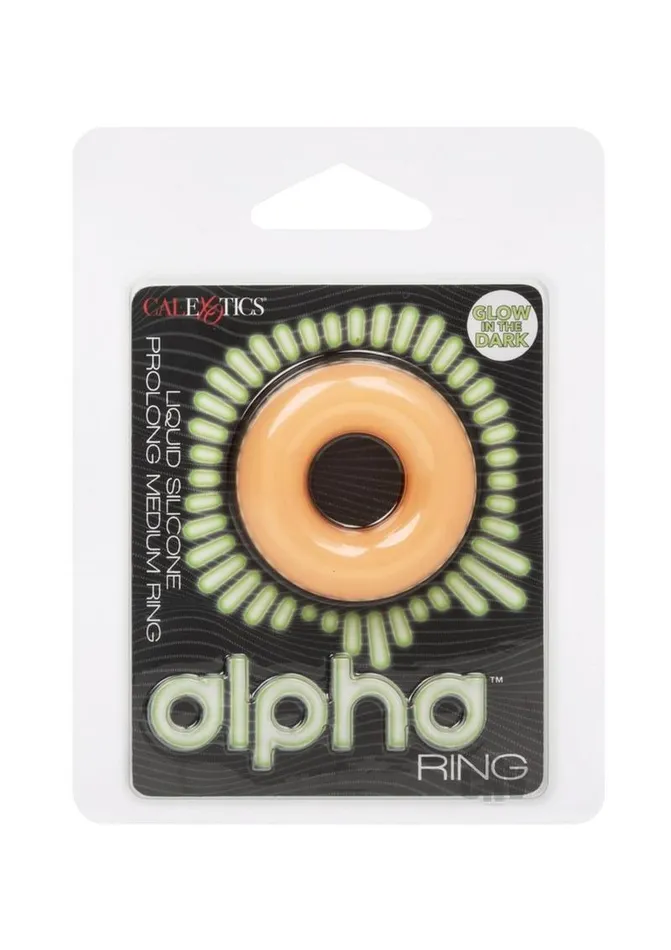 Alphe Gitd Silicone Prolong Med Ring Fairvillacom Male Sex Toys