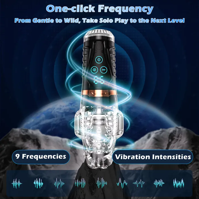 Amortoy Male Sex Toys Adult Male Masturbator with 9 Vibrating 9 Sucking Patterns Amortoy Male Sex Toys Adult Male Masturbator with 9 Vibrating 9 Sucking Patterns