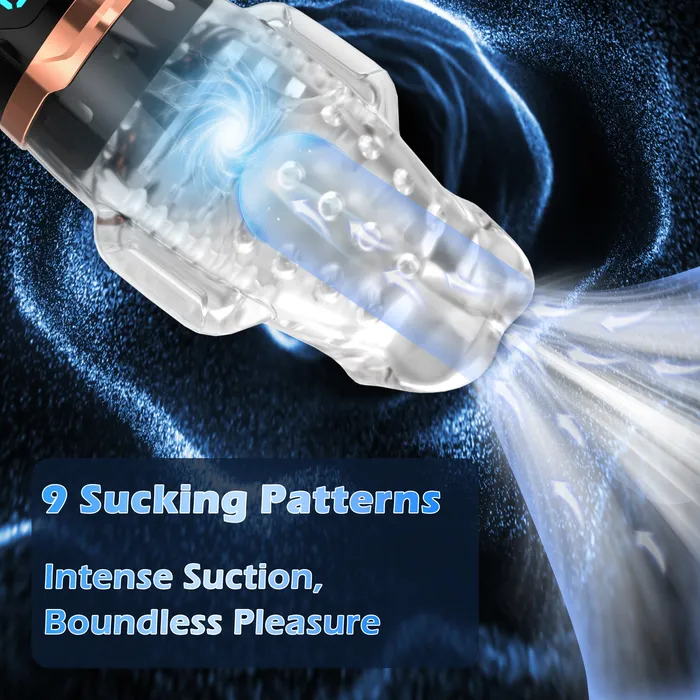 Amortoy Male Sex Toys Adult Male Masturbator with 9 Vibrating 9 Sucking Patterns Amortoy Male Sex Toys Adult Male Masturbator with 9 Vibrating 9 Sucking Patterns