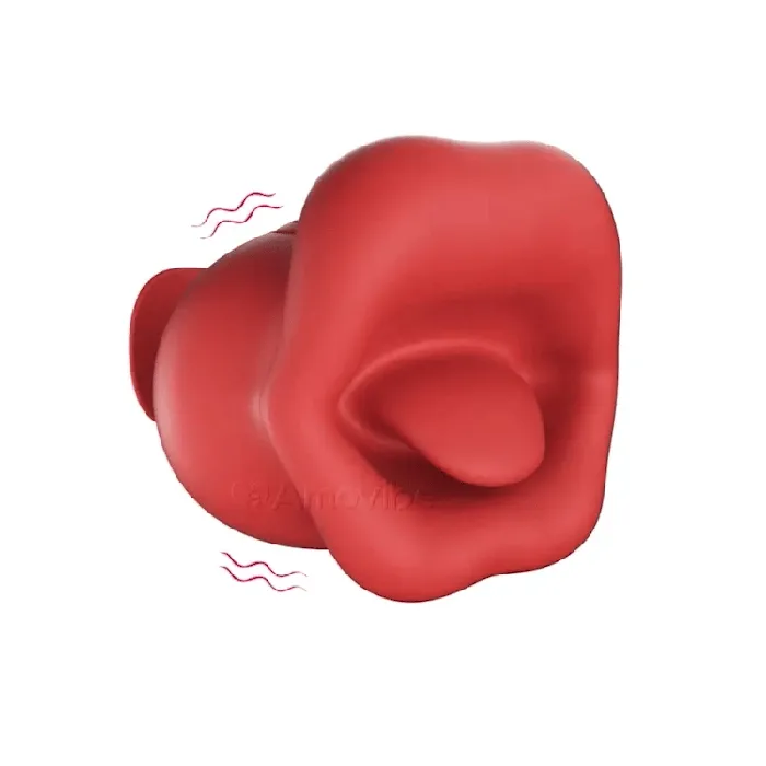Amovibe Finger Grip Vibrator with 10 Kissing Vibrating Female Sex Toys