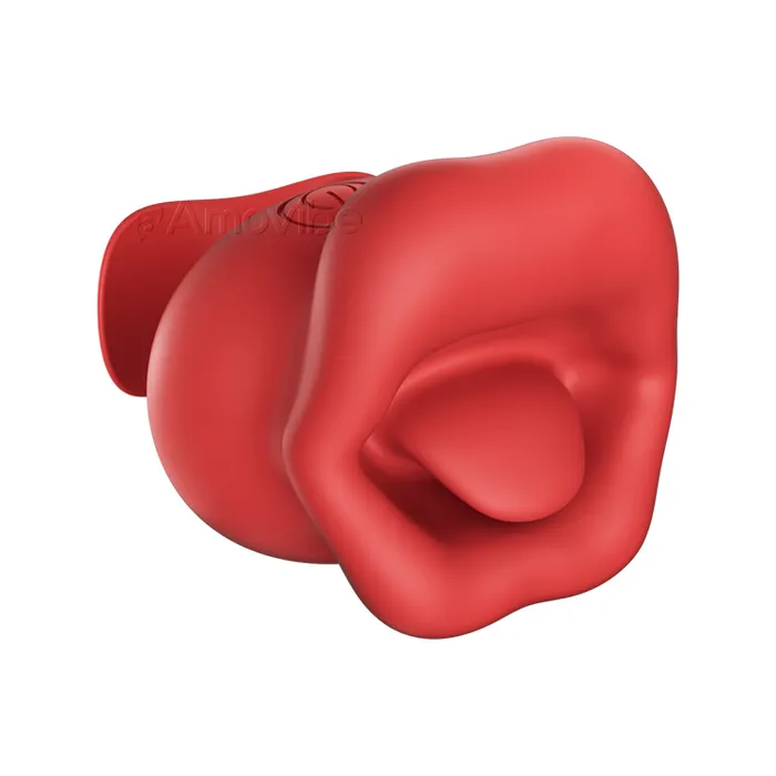 Amovibe Finger Grip Vibrator with 10 Kissing Vibrating Female Sex Toys