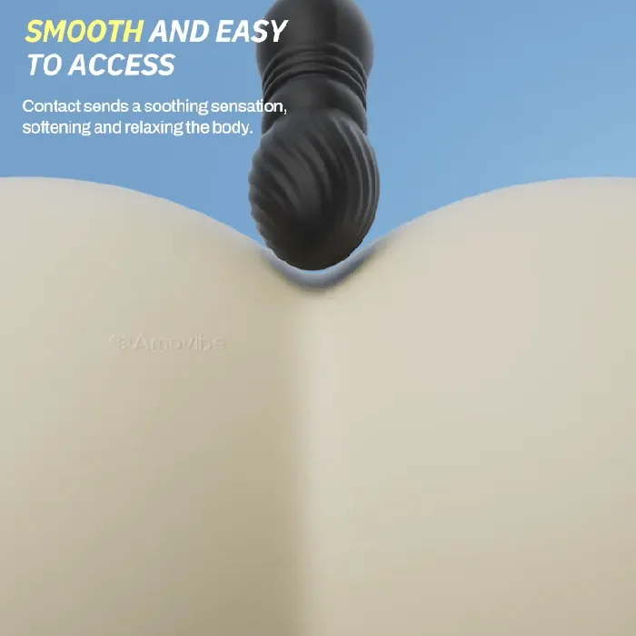 Amovibe Male Sex Toys Remote Thrusting Prostate Massager with 10 Vibrating Functions Amovibe Male Sex Toys Remote Thrusting Prostate Massager with 10 Vibrating Functions