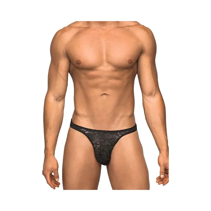 Anal Fairvillacom Bong Thong Stretch Lace Black SmallMedium