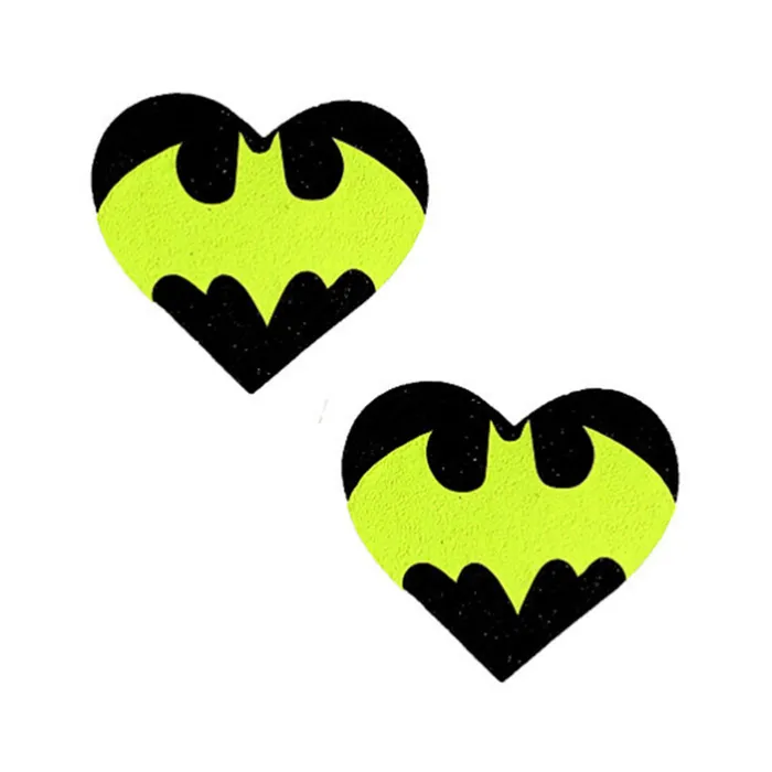 Anal Fairvillacom Neva Nude Pasty Heart Neon Batman Signal Glitter Black