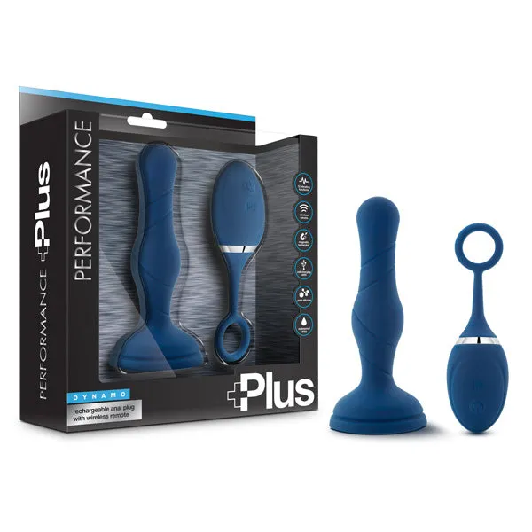 Anal Fairvillacom Performance Plus Dynamo Rechargeable Anal Plug Blue