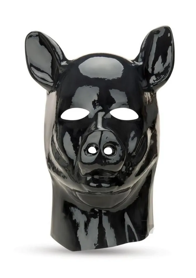 Anal Fairvillacom Prowler Red Latex Pig Hood Black