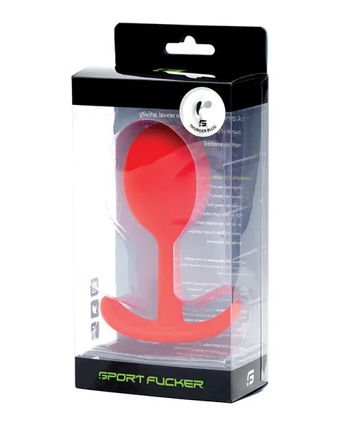 Anal Fairvillacom Sport Fucker Thunder Plug Medium Red