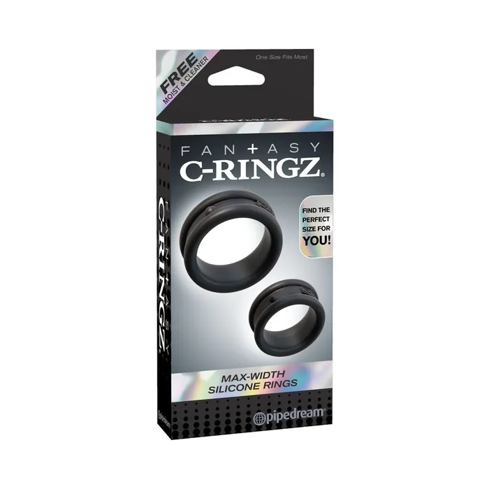 Anal Fcr Max Width Silicone Rings Black Fairvillacom