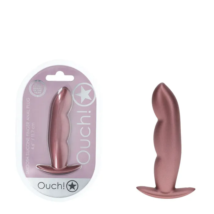 Anal OUCH Finger 117 cm Rose Gold Butt Plug ShhhWndsr