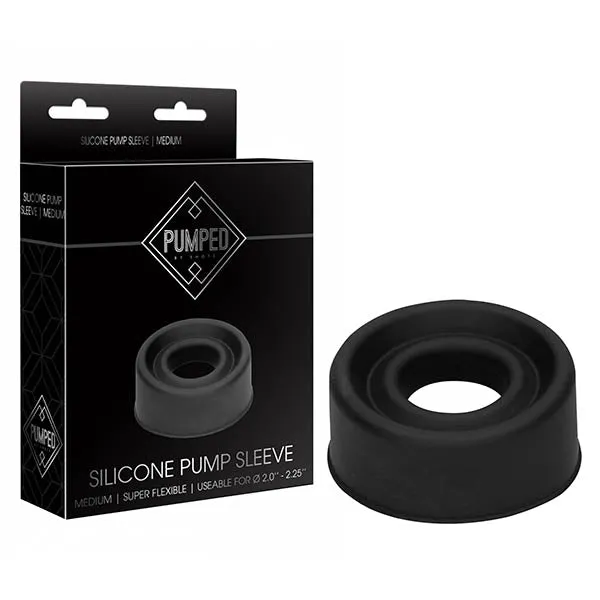 Anal ShhhWndsr Replacement Silicone Sleeve for Pumped Brand pumps Black