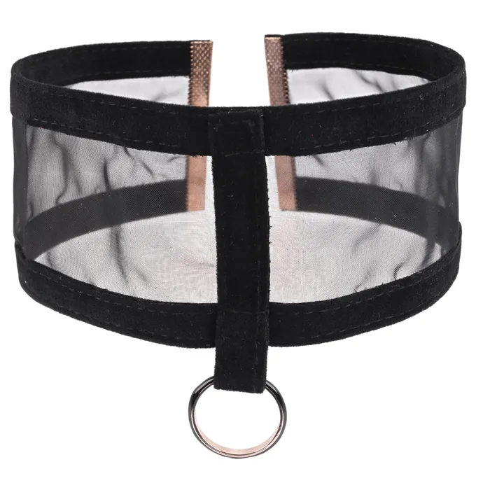 Anal ShhhWndsr Sex Mischief Sheer Day Collar Black Anal ShhhWndsr Sex Mischief Sheer Day Collar Black