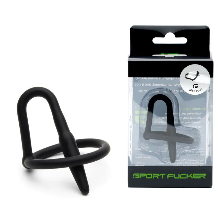 Anal ShhhWndsr Sport Fucker Cock Plug Black