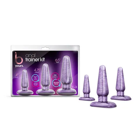 B Yours Anal Trainer Kit Purple Swirl Fairvillacom Anal