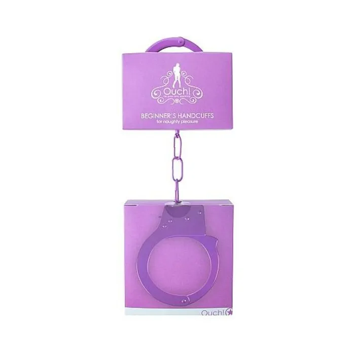 BEGINNERS HANDCUFFS PURPLE Fairvillacom Vibrators