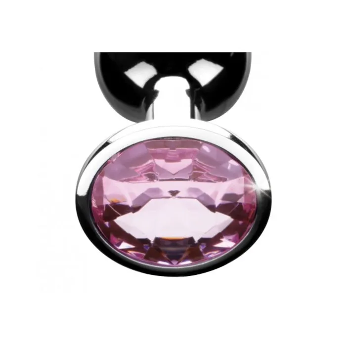 Booty Sparks Pink Gem Anal Plug Md Fairvillacom Male Sex Toys
