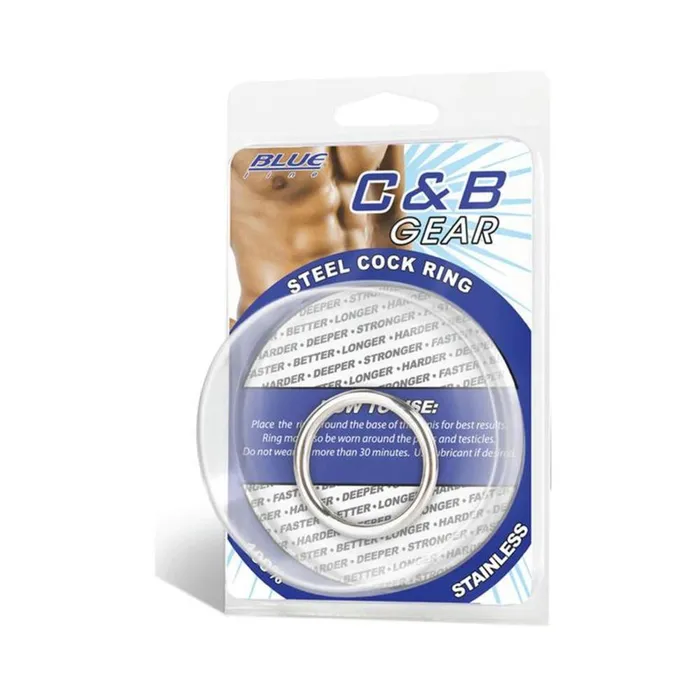 C B Gear Steel Cock Ring 15 inches Fairvillacom Male Sex Toys