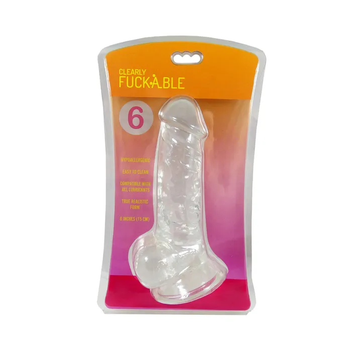 Clearly Fuckable 6quot Dildo Fairvillacom Dildos