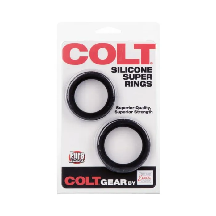 Colt Silicone Super Rings Black Fairvillacom Anal